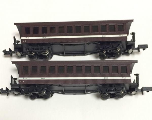 A0296 マイクロエース 7100形用客車2両セット 弁慶・義経 マイクロ