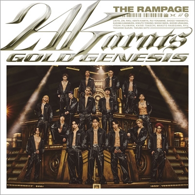 24karats GOLD GENESIS 【MV盤】(+DVD) : THE RAMPAGE from EXILE