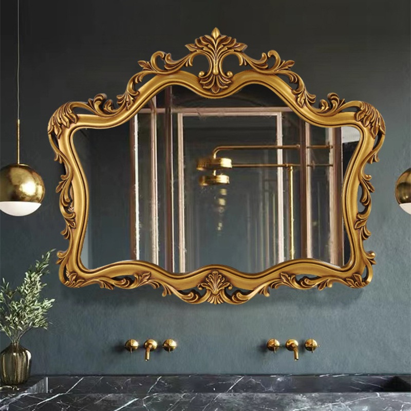 EEK108 神戸家具 コロニーハウス レリーフ/彫刻 置き型姿見 ミラー