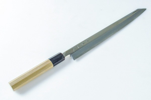 白紙二号鋼 本霞 薄刃包丁（東型）（江戸角）（7寸） 【業務用食材の