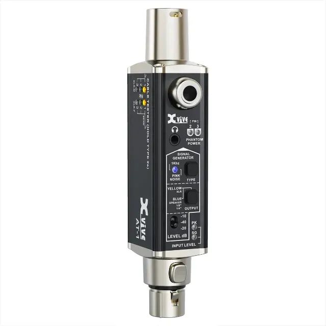 Testador De Áudio Portátil Xvive At-1 Signal Generator Xlr