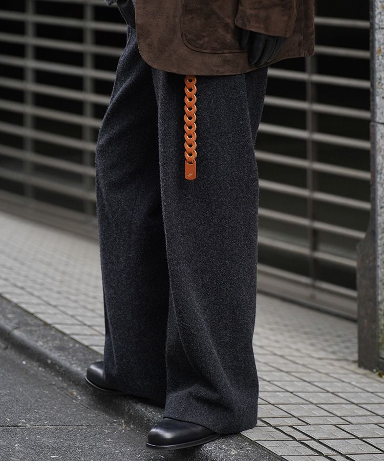 WOOL FLEECE SLACKS / 商品詳細ページ / LIDNM / Llife ONLINE STORE