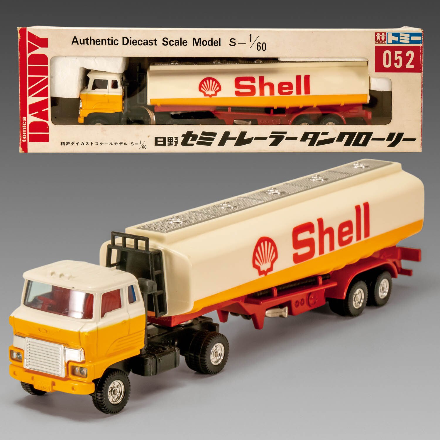 トミー トミカ ダンディ 日野 セミトレーラー タンクローリー(Shell)