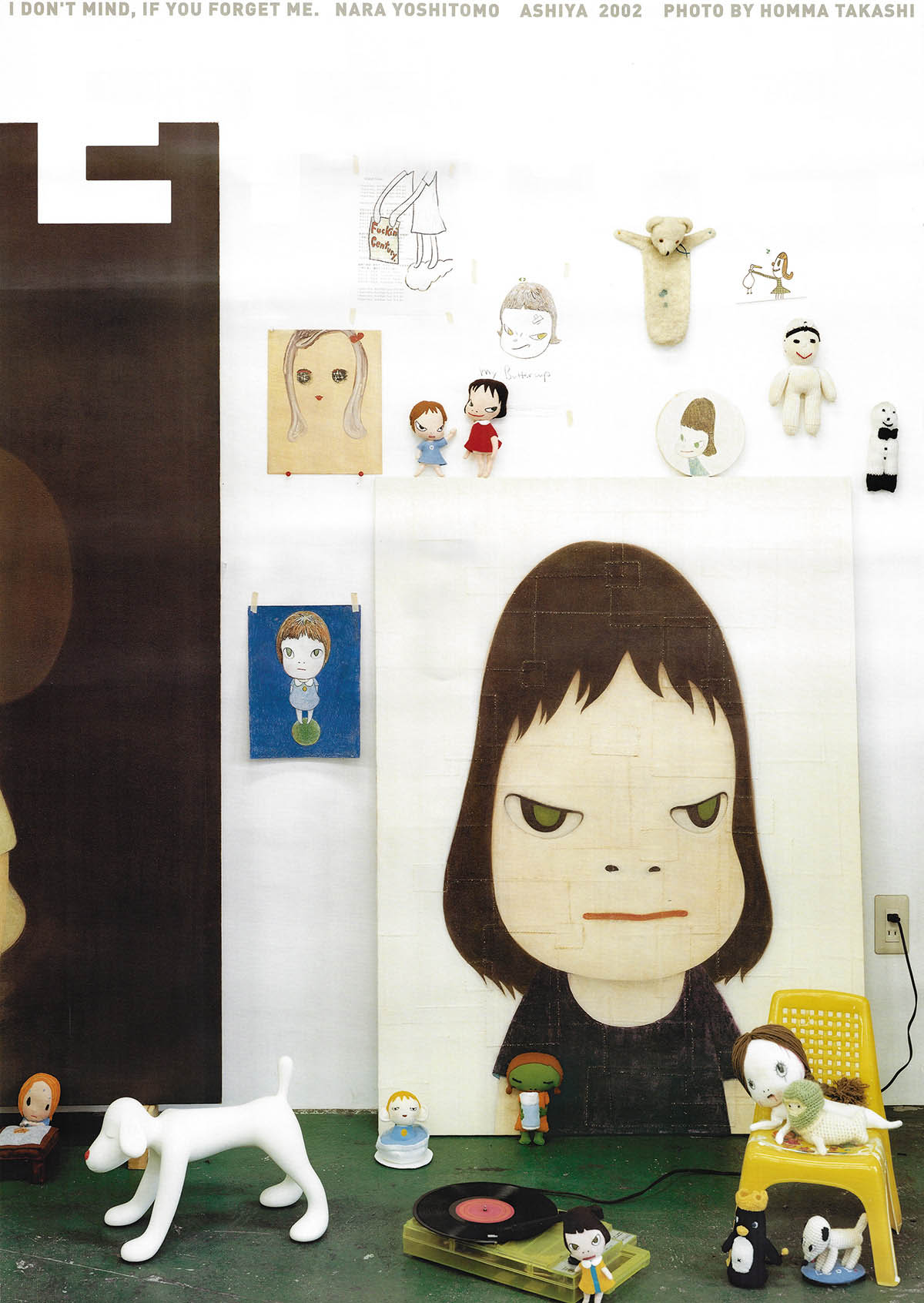 奈良美智IDON´T MIND, IFYOUFORGETMEポスター 5枚揃い 奈良美智I don't