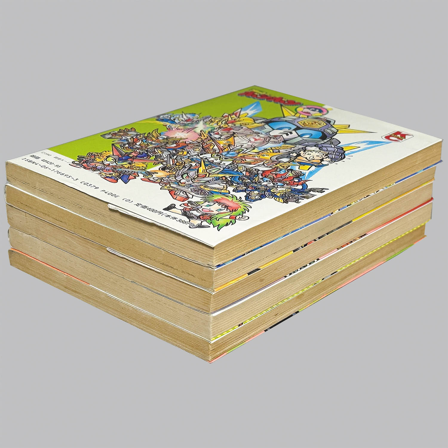 8101] ボンボンワイドKC/横井孝二「元祖!SDガンダム 全5巻初版セット」