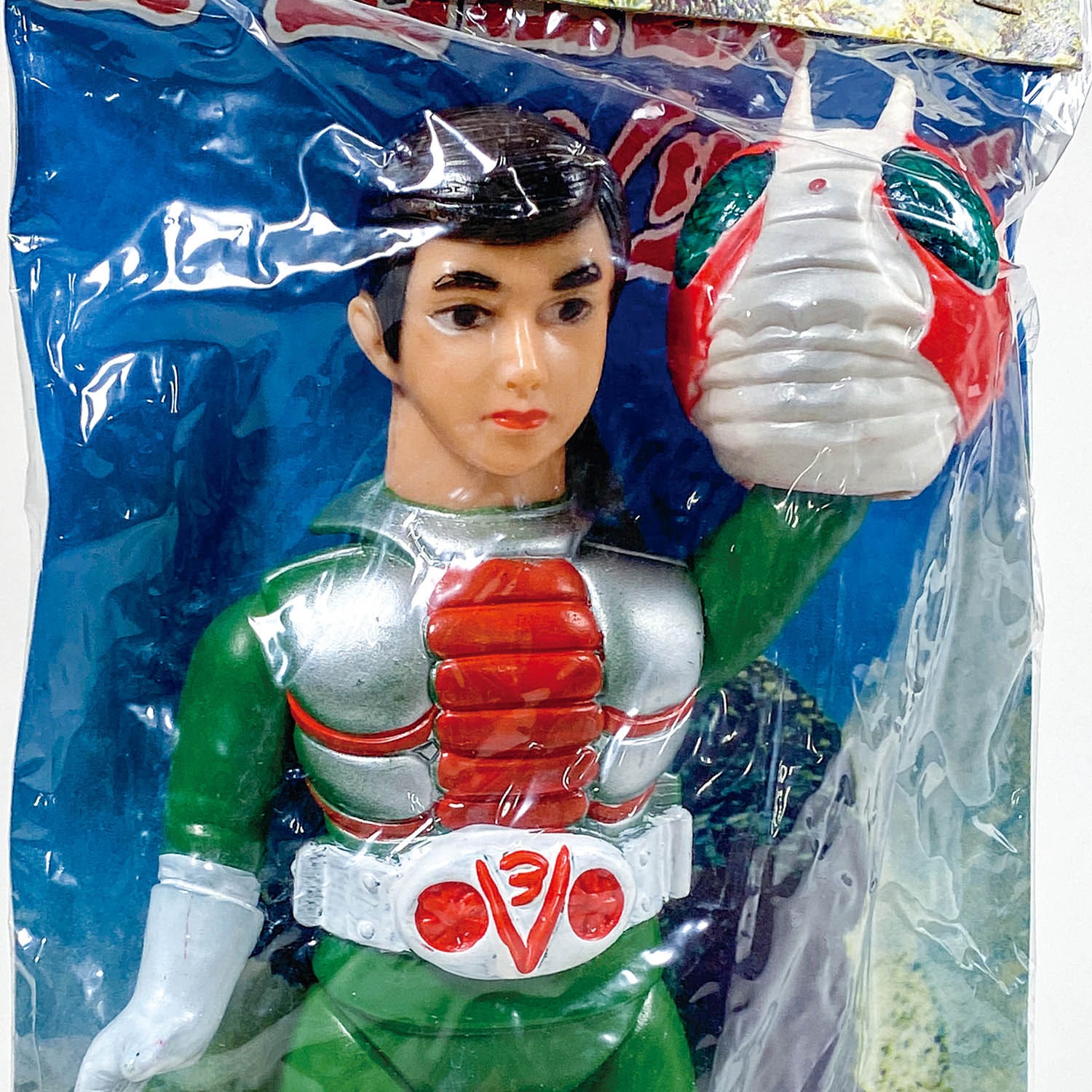 旧バンダイ仮面ライダーV3 当時物ミドルサイズソフビ