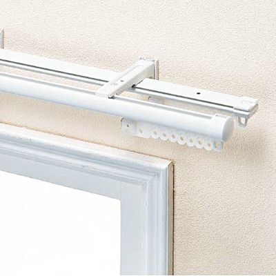 無印良品 カーテンレール・ダブル／オフ白 - 通販 | 家具とインテリア