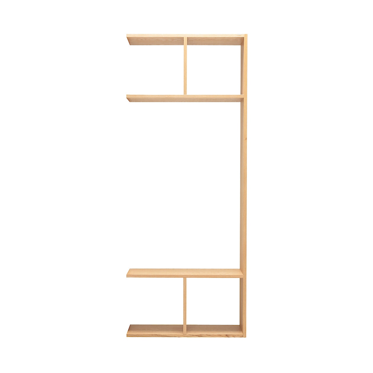 無印良品 スタッキングシェルフ5段用2列オープン型追加セット