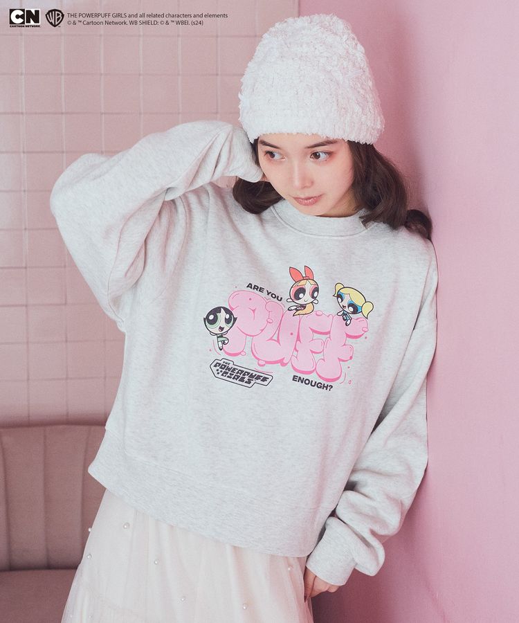 The Powerpuff Girls/emaeSスウェット/earth music&ecology（アース
