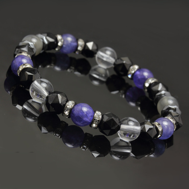 X.G】タンザナイト スピネルブレスレット｜天然石・パワーストーン通販