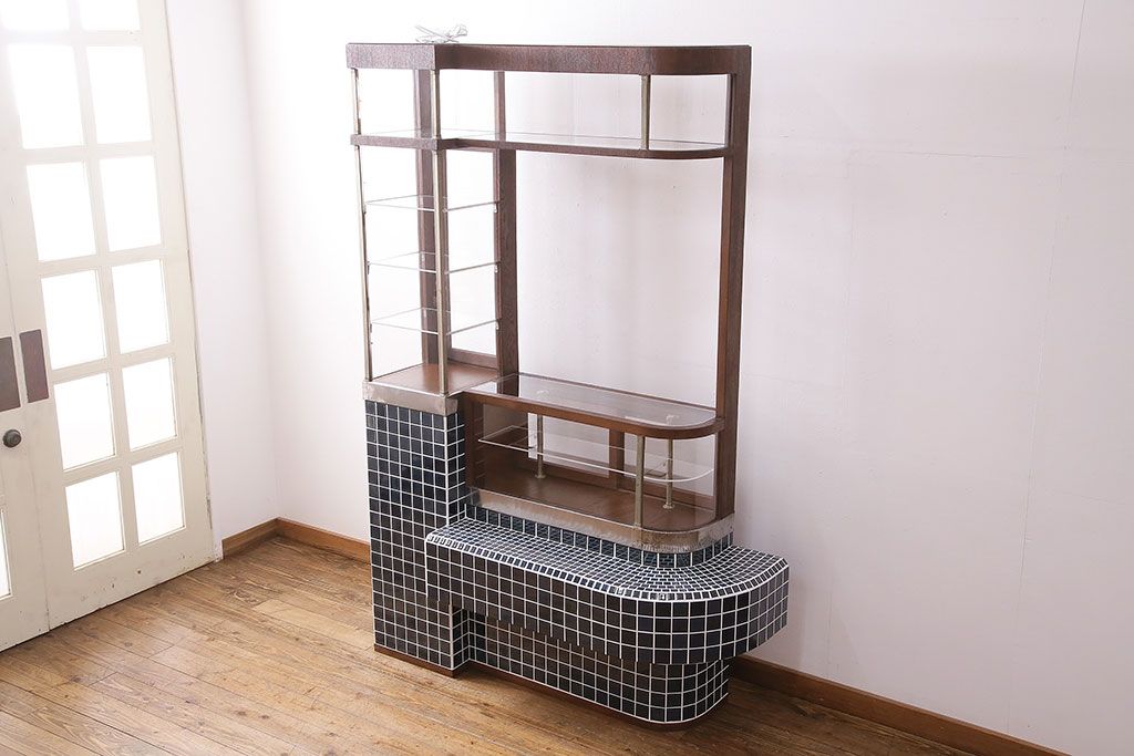 公式】アンティーク家具ラフジュ工房商品詳細ページ煙草屋さんのガラス