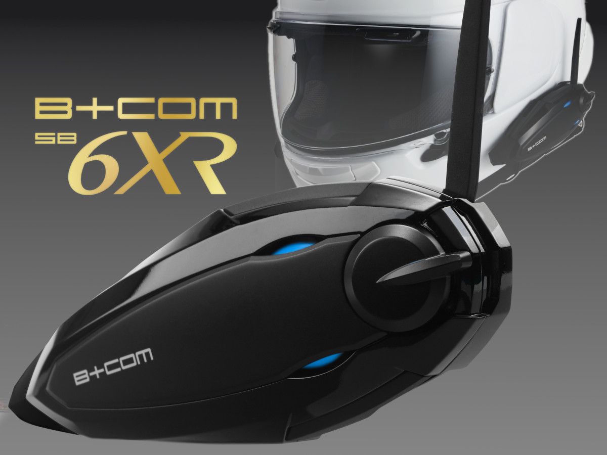 新製品】ハイエンドインカム新モデル「B+COM SB6XR」3/17から4万4000円