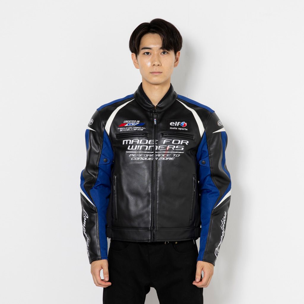 Webike | elf エルフ アパレル EJ-W108 Evoluzione PU Leather Jacket
