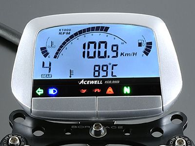 Webike | ACEWELL エースウェル 多機能デジタルメーター (ACE-5652B
