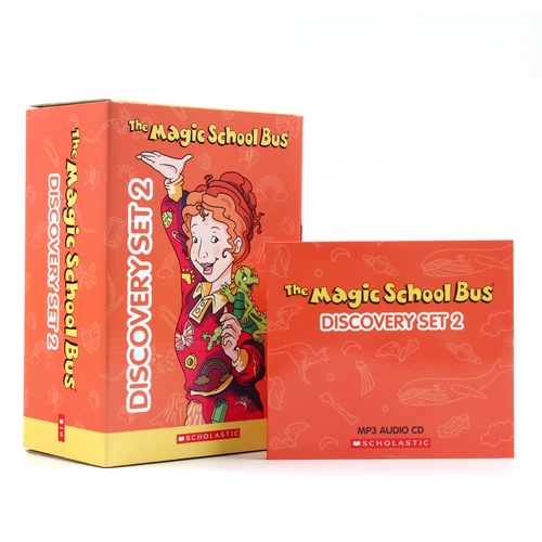 The Magic School Bus Discovery Set 2 (Paperback 10권 & MP3 CD 3장