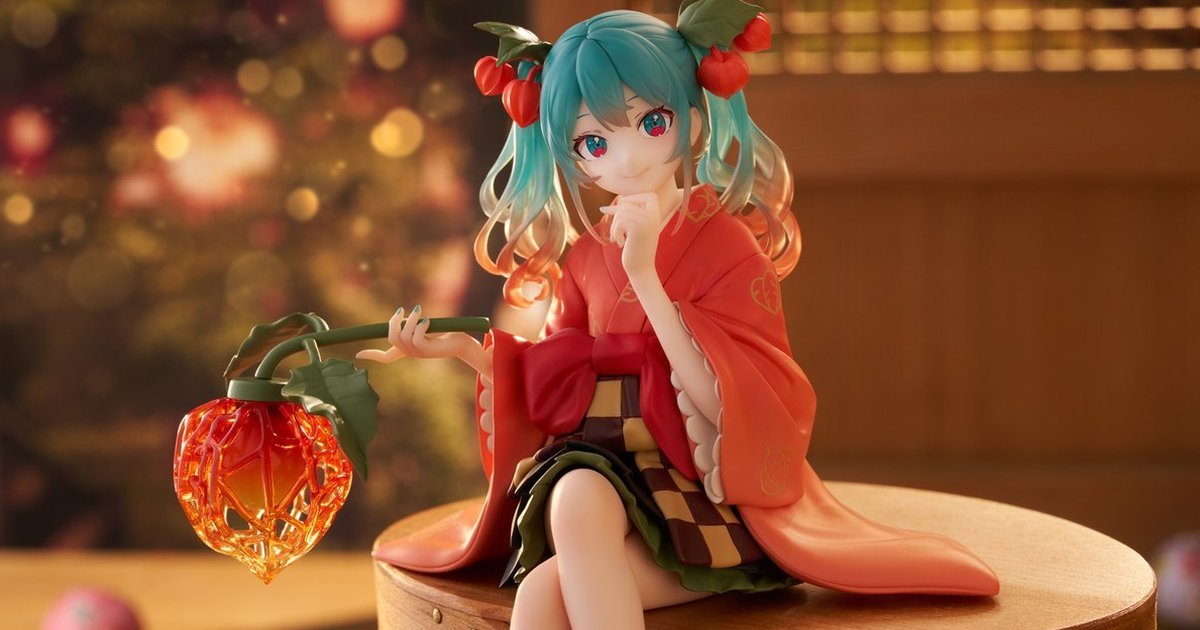 フリュー プライズ『初音ミク Flower Fairy -ほおずき- ぬーどる