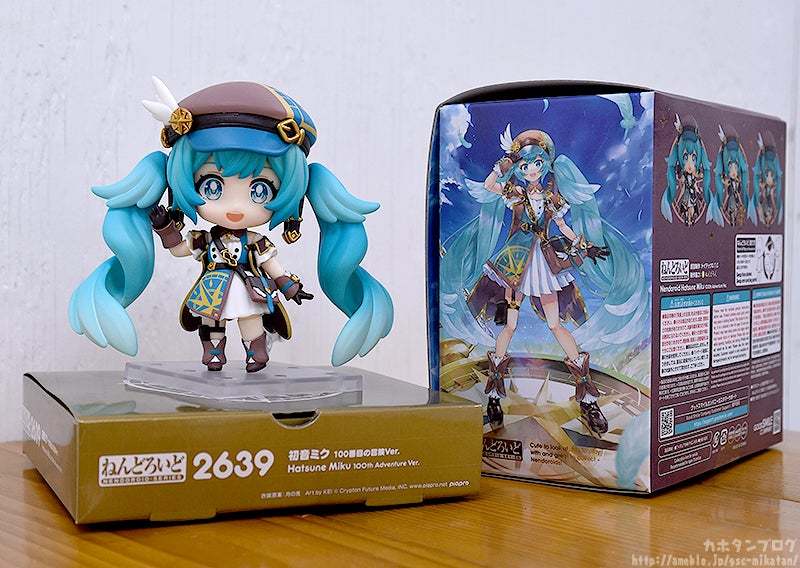ねんどろいど×初音ミク 記念商品第100弾『ねんどろいど 初音ミク 100