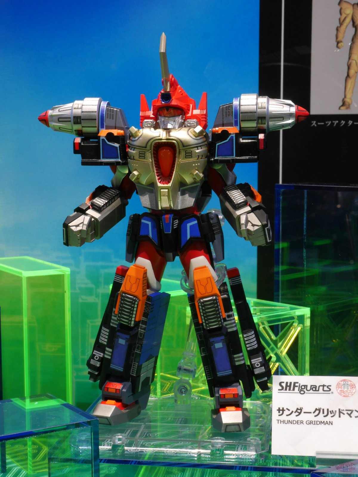 電光超人グリッドマン『S.H.Figuarts（真骨彫製法）合体超神 サンダー