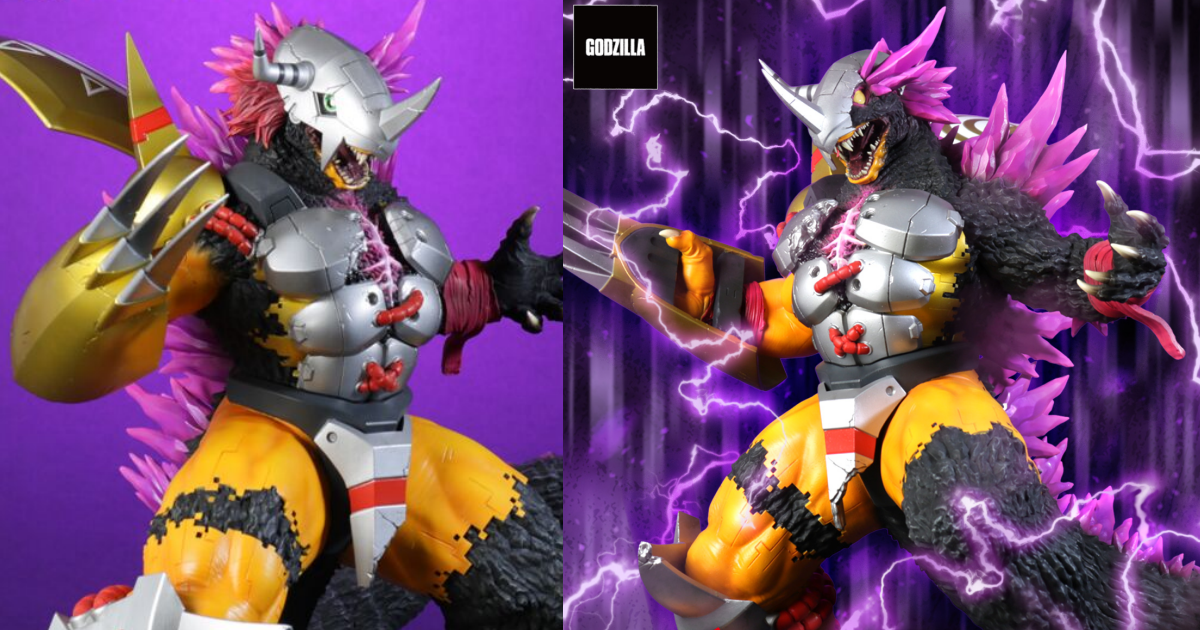 PLEX「Digimon Real Data Collection《デジモン》ティラノモン」塗装