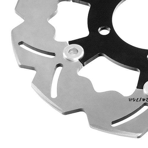 Tsuboss Front Brake Disc compatible with Kawasaki ZX6R Ninja 636