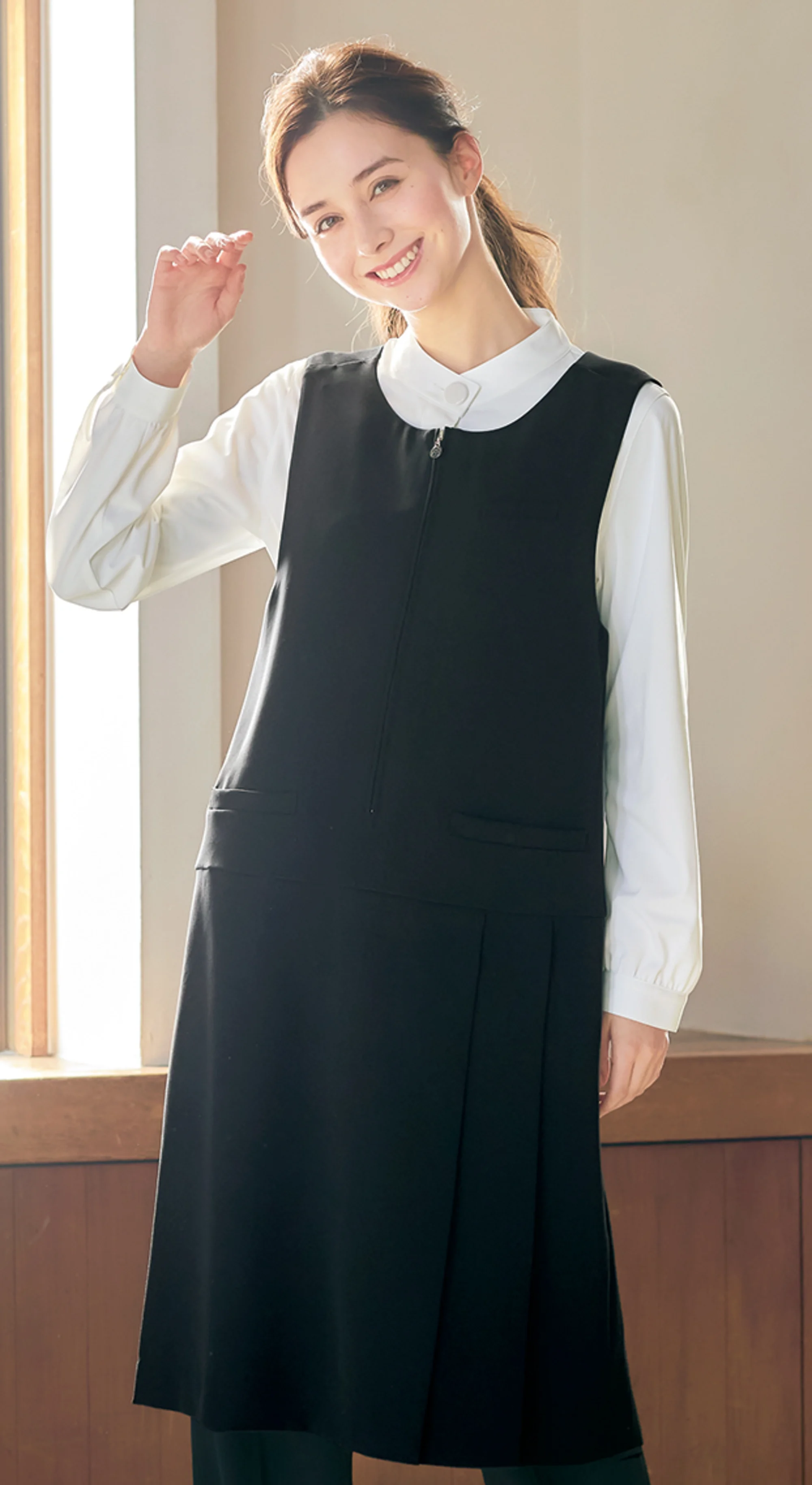 ピナフォア ユーファクトリー M57041 オフィスウェア・ユニフォームの