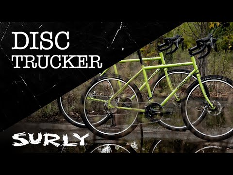 Online Bikeshop Surly Disc Trucker Touring Bike, 26, black