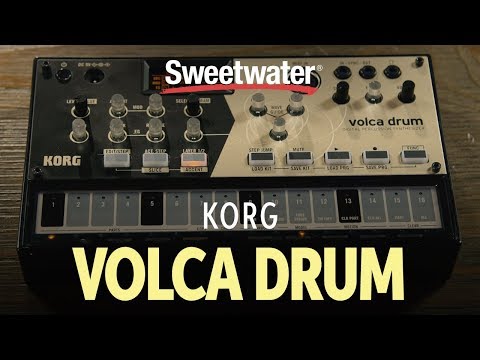 Korg Volca Drum Physical Modeling Drum Synthesizer | Sweetwater