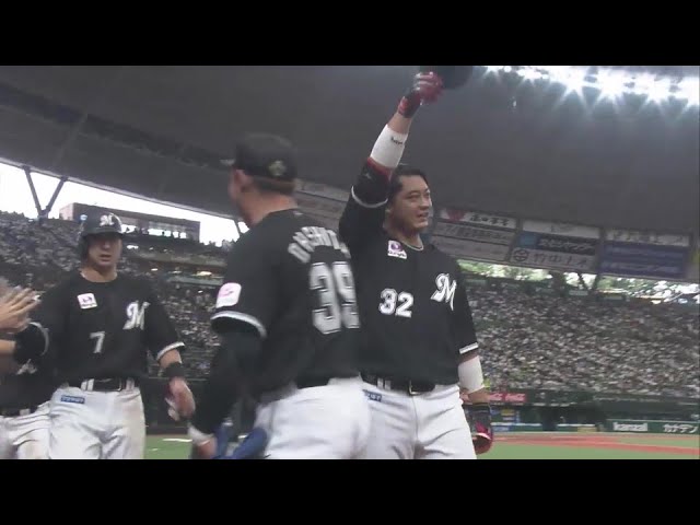 千葉ロッテ佐藤選手ホームランボール 2024年09月21日 千葉ロッテ佐藤