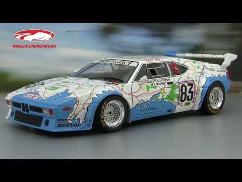 WERK83 1:18 BMW M1 Procar #83 24h LeMans 1980 Quester, Pironi