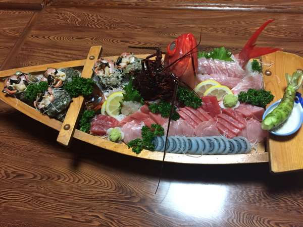 1泊2食【豪華☆舟盛りプラン】禁煙 民宿しゃくなげ - 宿泊予約は