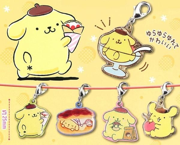 全部揃ってます!!】ポムポムプリン スイーツチャーム [全5種セット