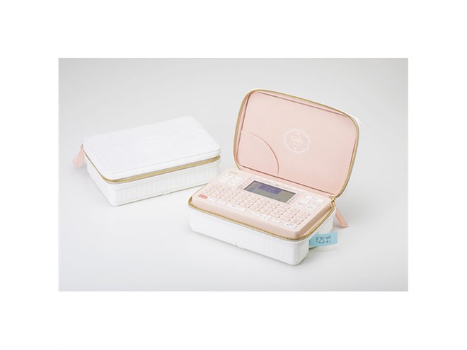 キングジム、デザイン＆機能を一新したコーラルピンクのガーリー