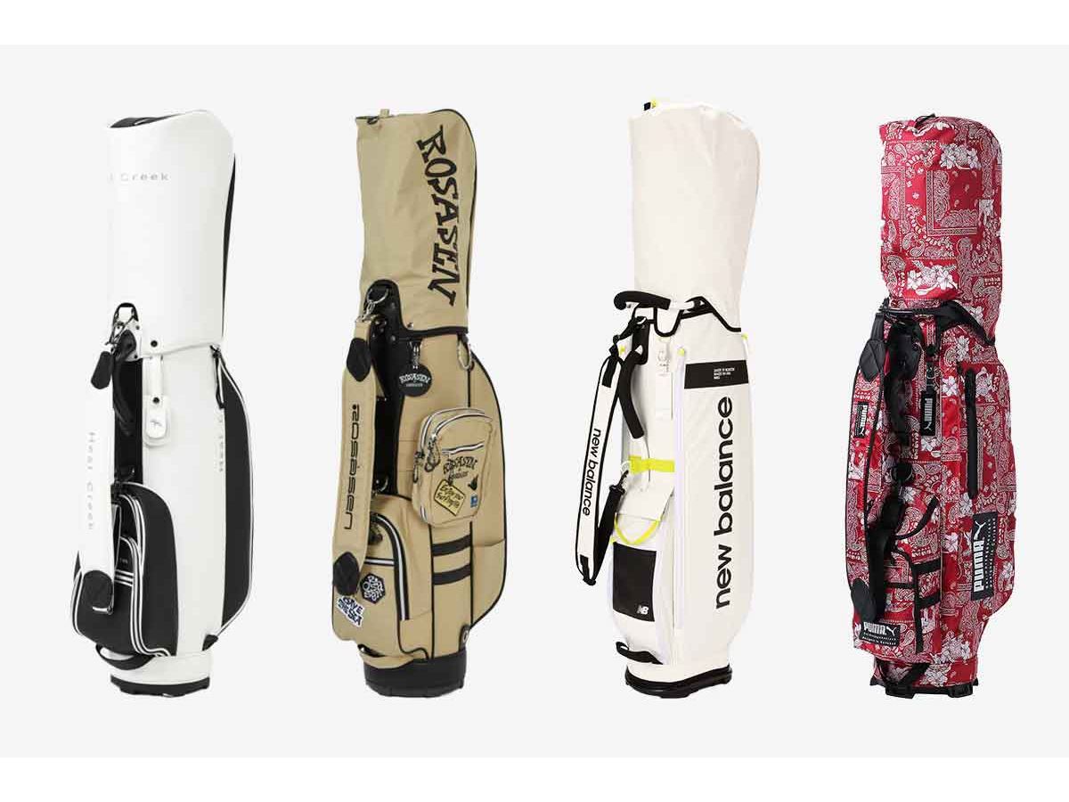 軽くてオシャレで機能的！最新「カート型キャディバッグ」8選《2022年