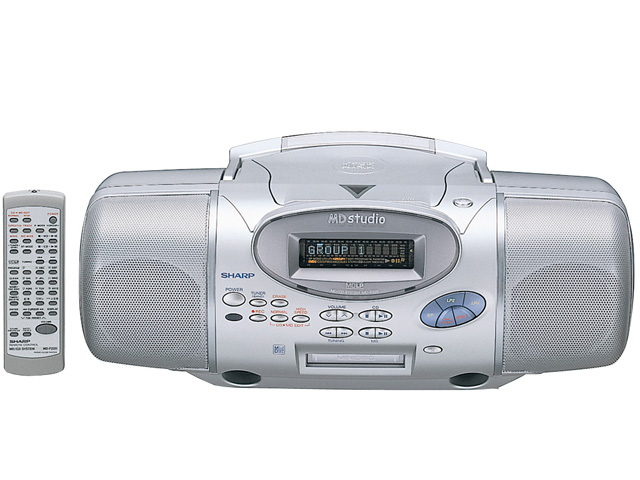 SHARP MD-F200 MD-STUDIO MD再生・CD・ラジオ コンポ 楽天市場