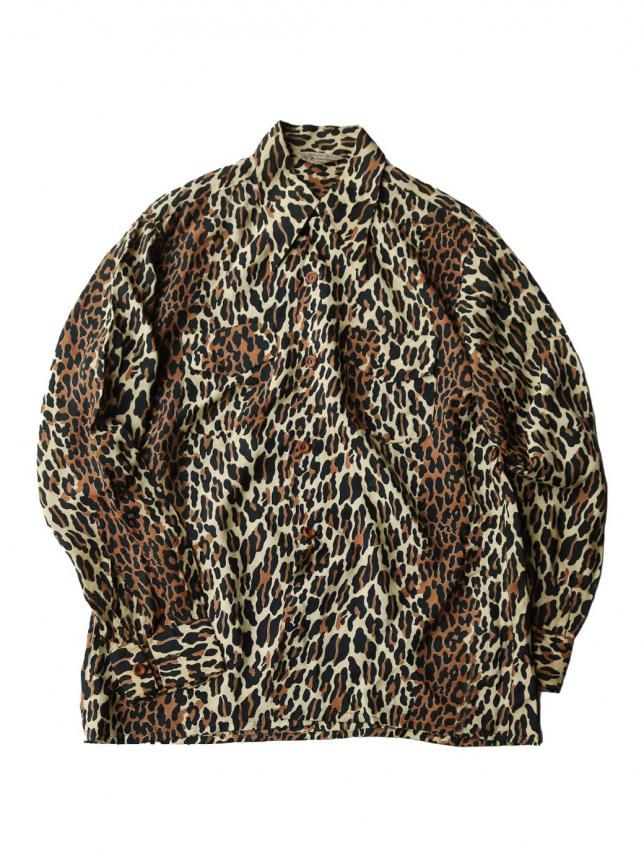 50s ARTVOGUE レオパードシャツ | 新春販売 - MATIN, VINTAGE