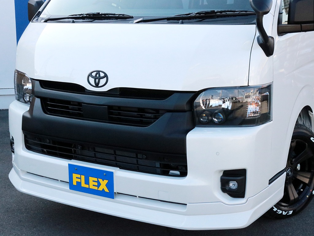 新車外し】ハイエース ダークプライムⅡ_ワイドミドル 純正