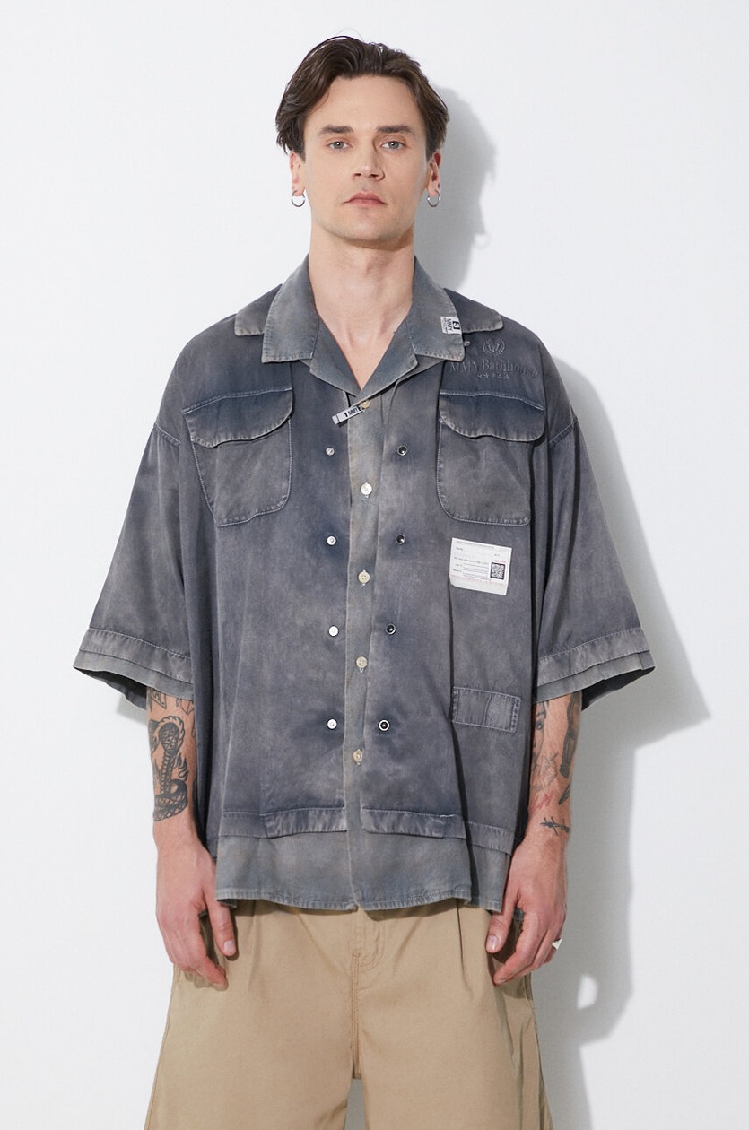 Maison MIHARA YASUHIRO shirt Rc Twill Double Layered S/S PRM EU