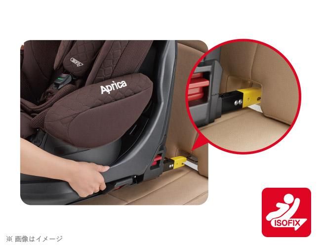 アップリカ ディアターン プラス ISOFIX AB ネイビー（新生児