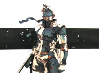 在庫あり)(W_2257)1/8 ソリッド・スネーク Illustrate ver.1.1 メタル