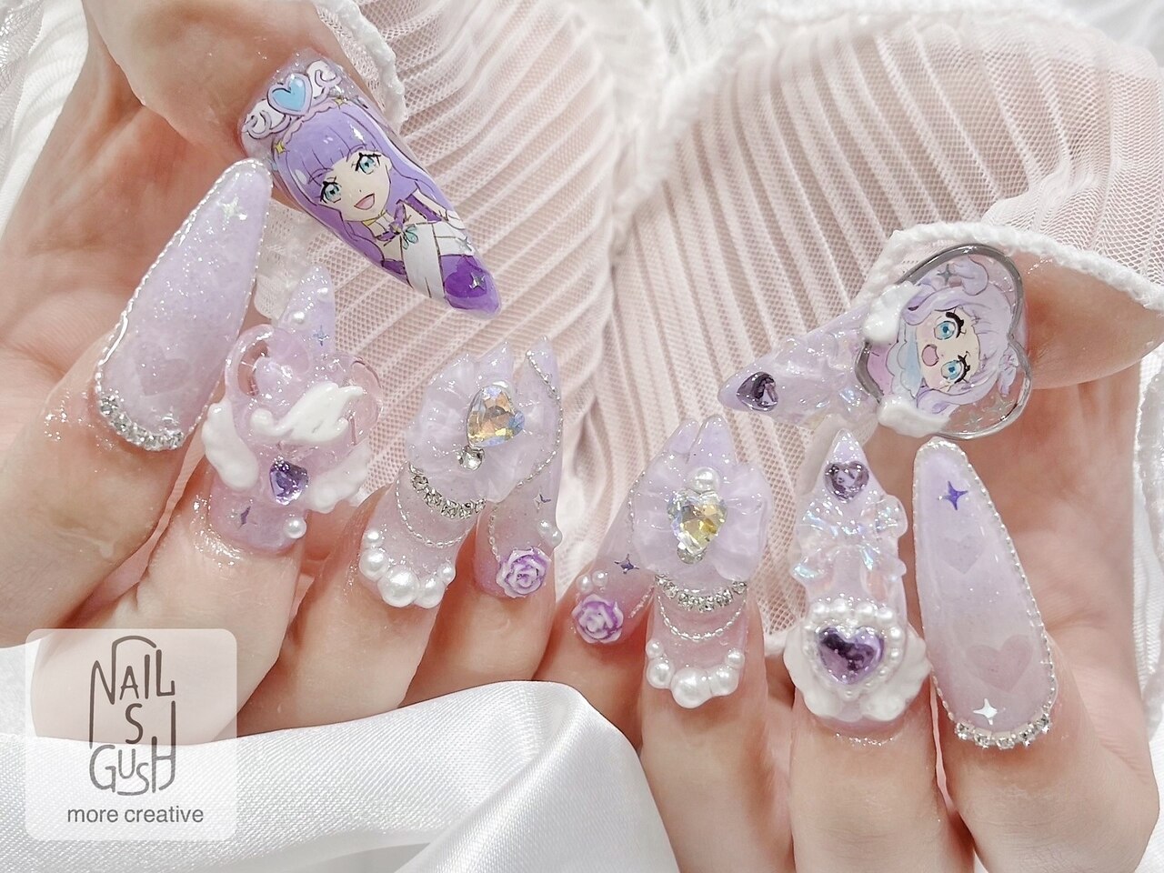 フィルイン/痛ネイル/推しネイル：PG000956455｜ネイルズガッシュ 大森