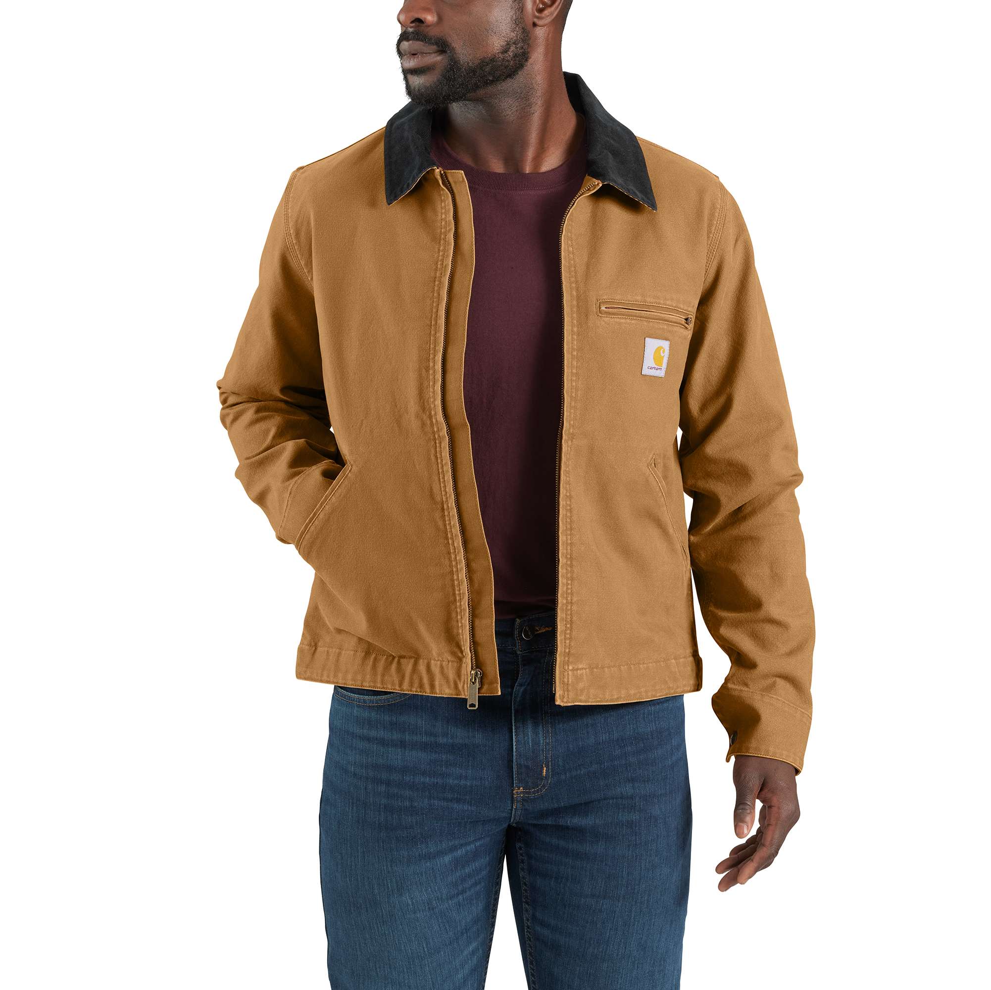 Re-Engineered Rugged Flex® Relaxed Fit Duck Detroit Jacket - 1