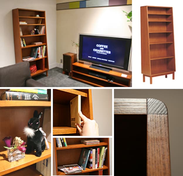 2/5 かさばる本も美しく お薦め「魅せる」本棚 [収納家具・棚・タンス