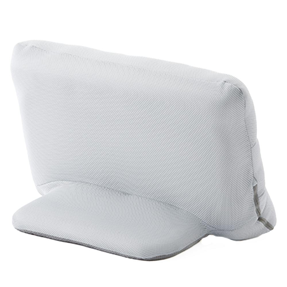 枕にもなる背もたれイス Lepoco クールグレー(販売終了) | 座椅子・座