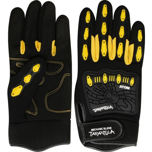 CAINZ-DASH】アトム 合皮手袋 メカニックグローブ タランチュラ L