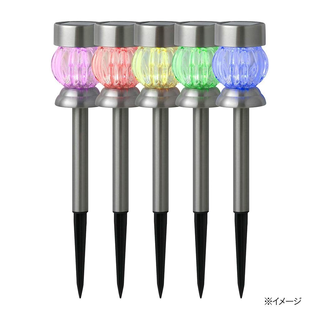 ソーラークリスタルライト2WAY ホワイト＆レインボー | ガーデンライト