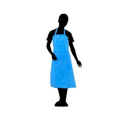 防水カラーエプロン （ブルー） (1枚) | 生活サポート用品 通販