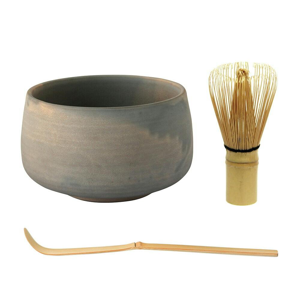 お抹茶 3点セット 波佐見焼 藍花【抹茶椀 お茶碗 器 抹茶 和食器 食器