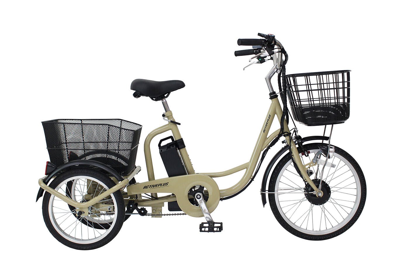 ノーパンク電動アシスト三輪自転車 【送料込み】 ＃4562369182699