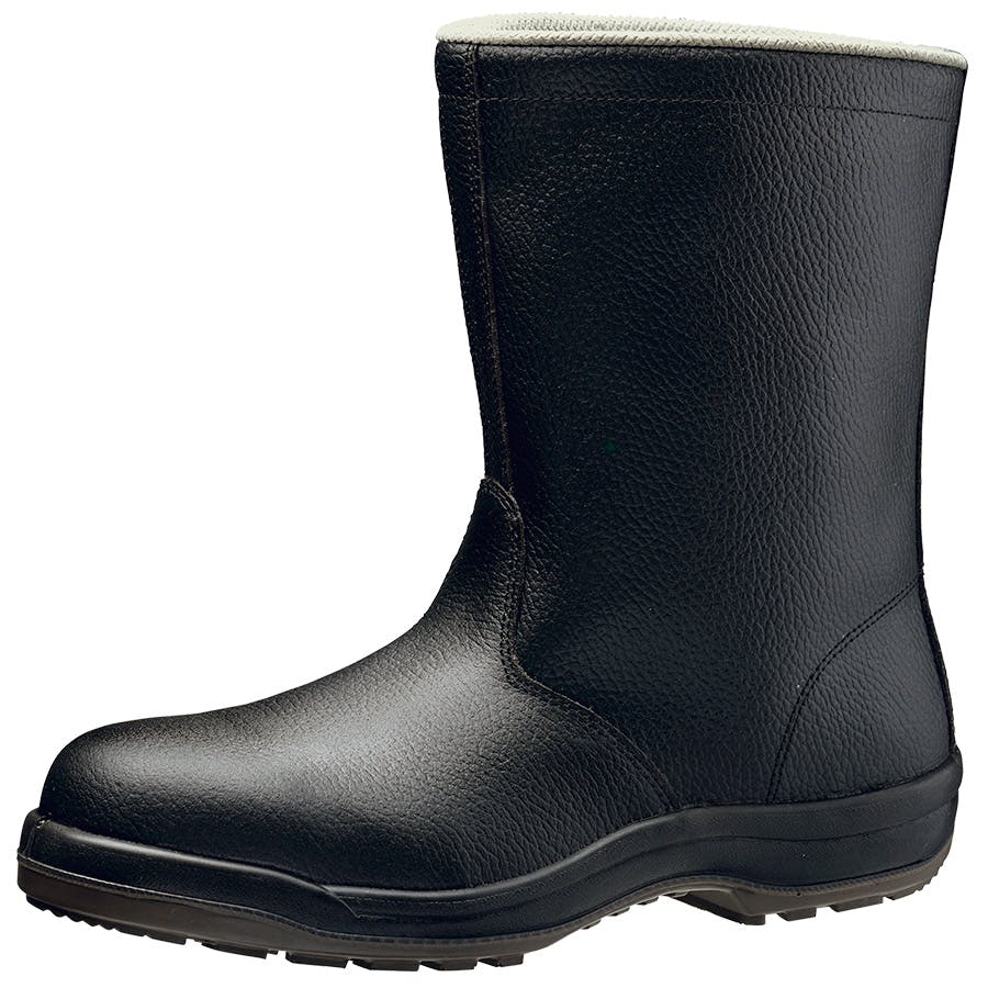 ミドリ安全 耐油 安全靴 半長靴 ブラック 27.0cm メンズ レディース