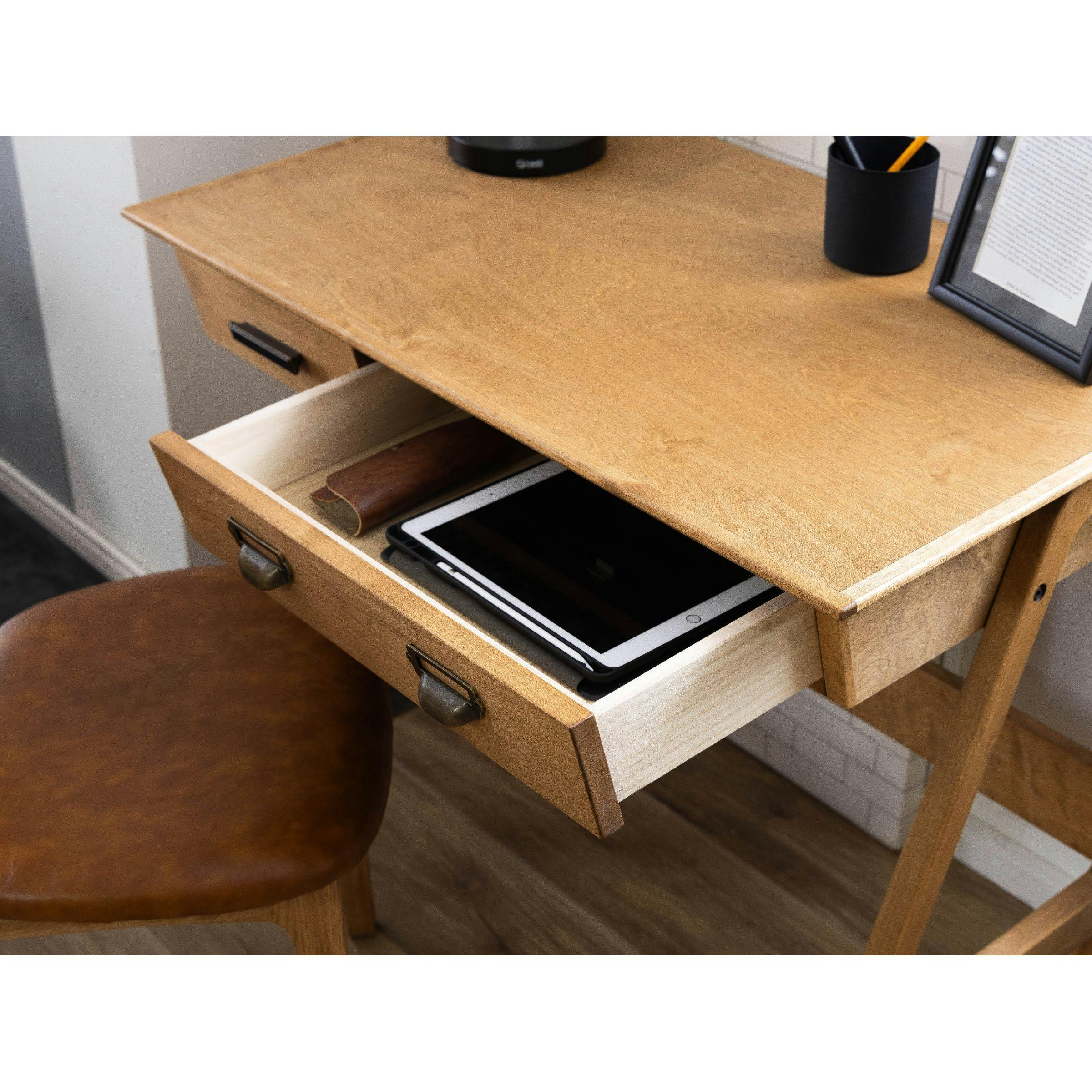 関家具 nora project コットン デスク 幅90cm 引出付 天然木 楽天市場